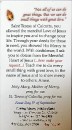 Prayer Card: St Mother Teresa of Calcutta x 10