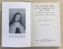 Life of Sister Marie de St Pierre of the Holy Family (SH2174)