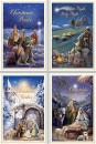 Deluxe Christmas Card Pack - Silent Night (pack of 12)