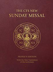 Sunday Missal - CTS - Burgundy Presentation Edition