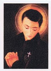 St Gabriel of the Sorrowful Virgin Relic Prayer Card