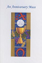 An Anniversary Mass Card/Repose of the Soul - Chalice