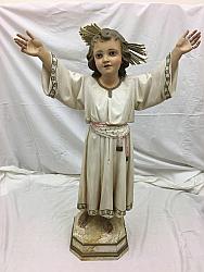 Vintage Child Jesus Statue - 37 inches