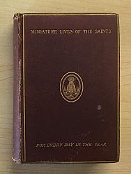 Miniature Lives of the Saints: For Every Day of the Year: Volume 1 (SH2108)