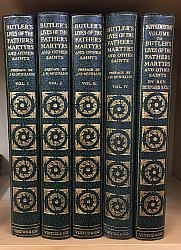 Butlers Lives of the Fathers, Martyrs and Other Saints - 5 vol (SH2197)