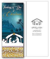 Deluxe Christmas Card - Thinking of You